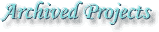 Archived Projects