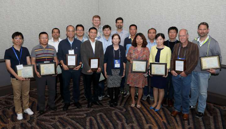 IEEE 802.11 TGaj awardee group photo
