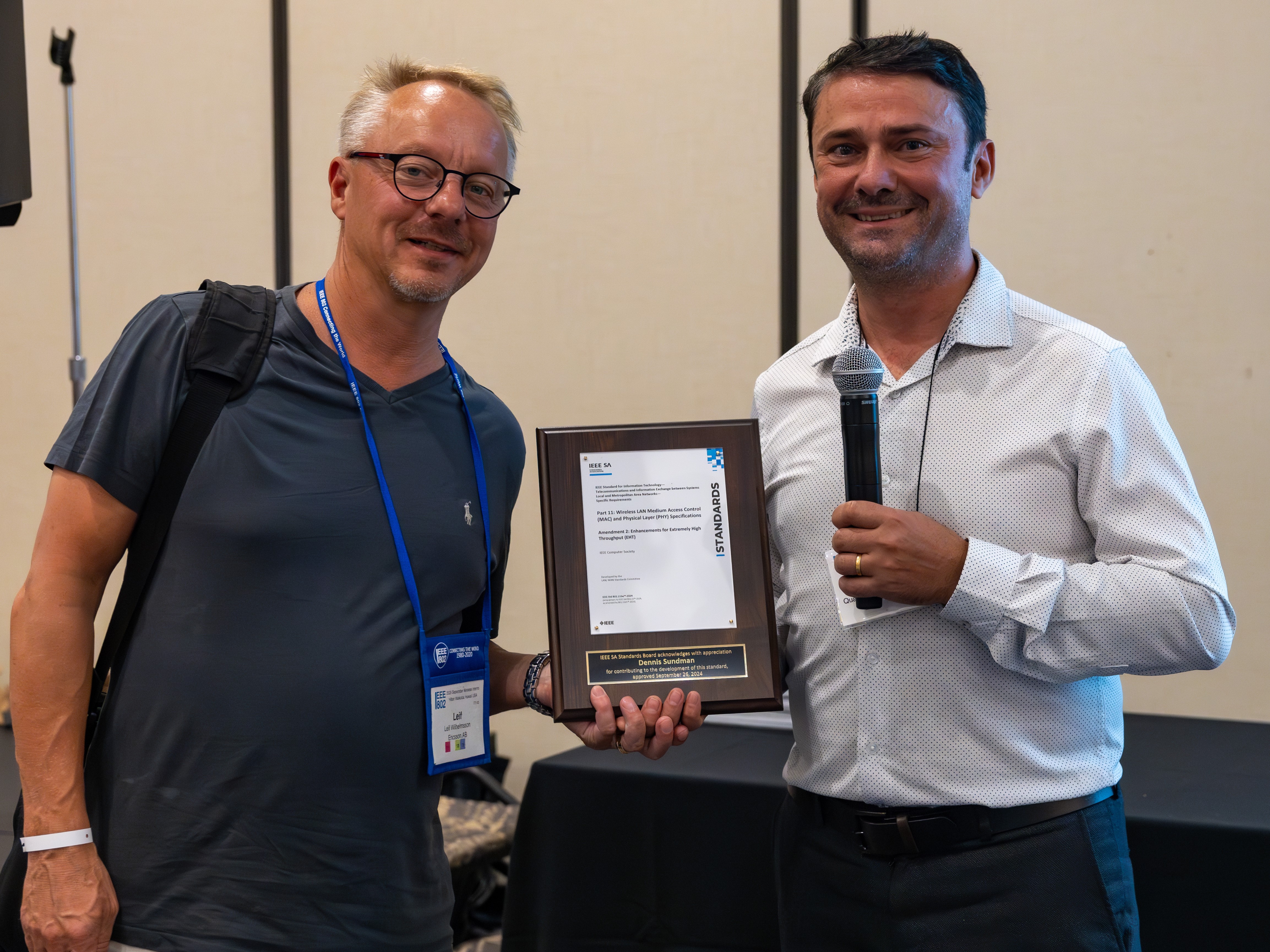 Leif Wilhelmsson on behalf of Dennis Sundman