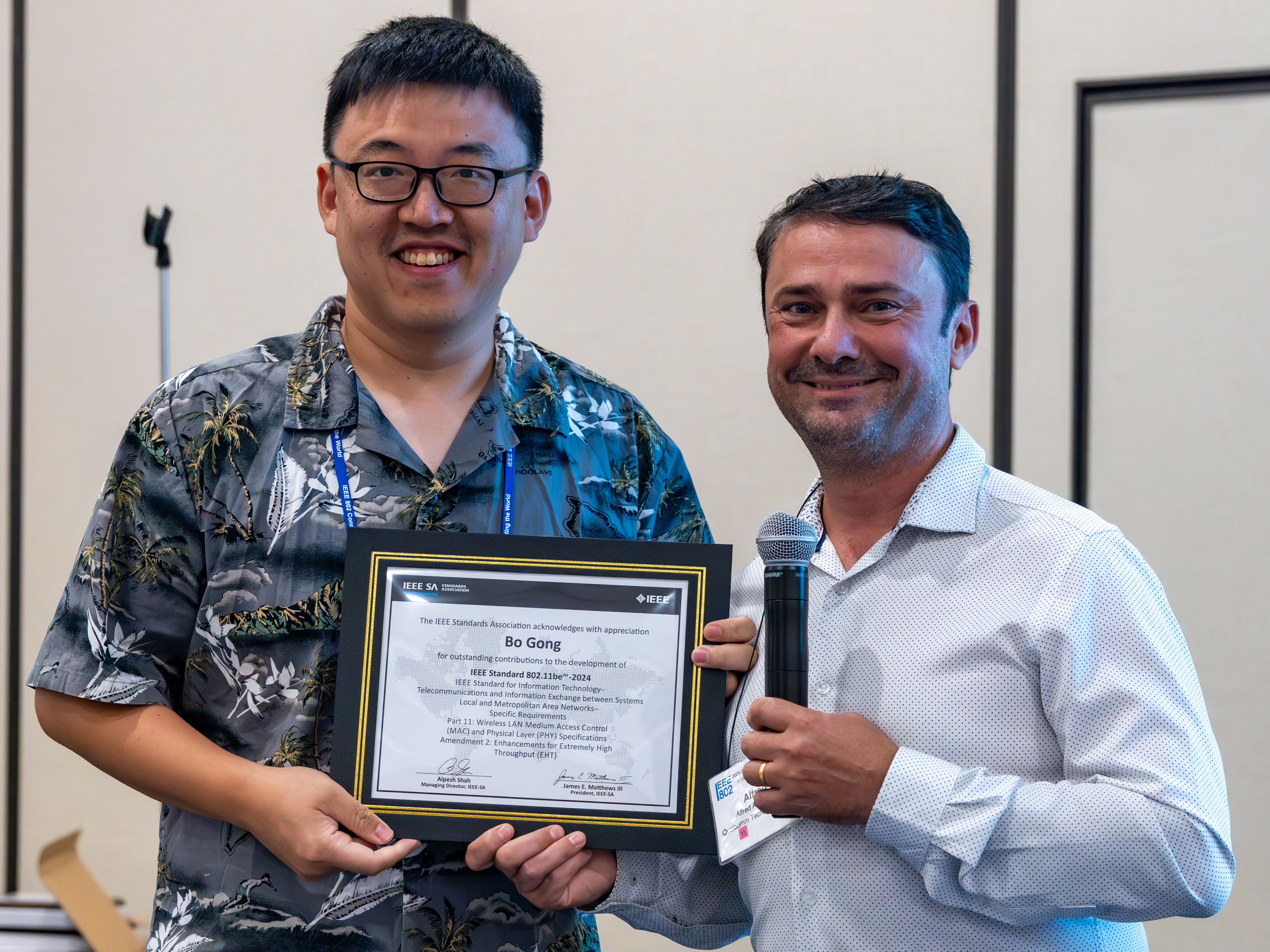 Ross Jian Yu on behalf of Bo Gong