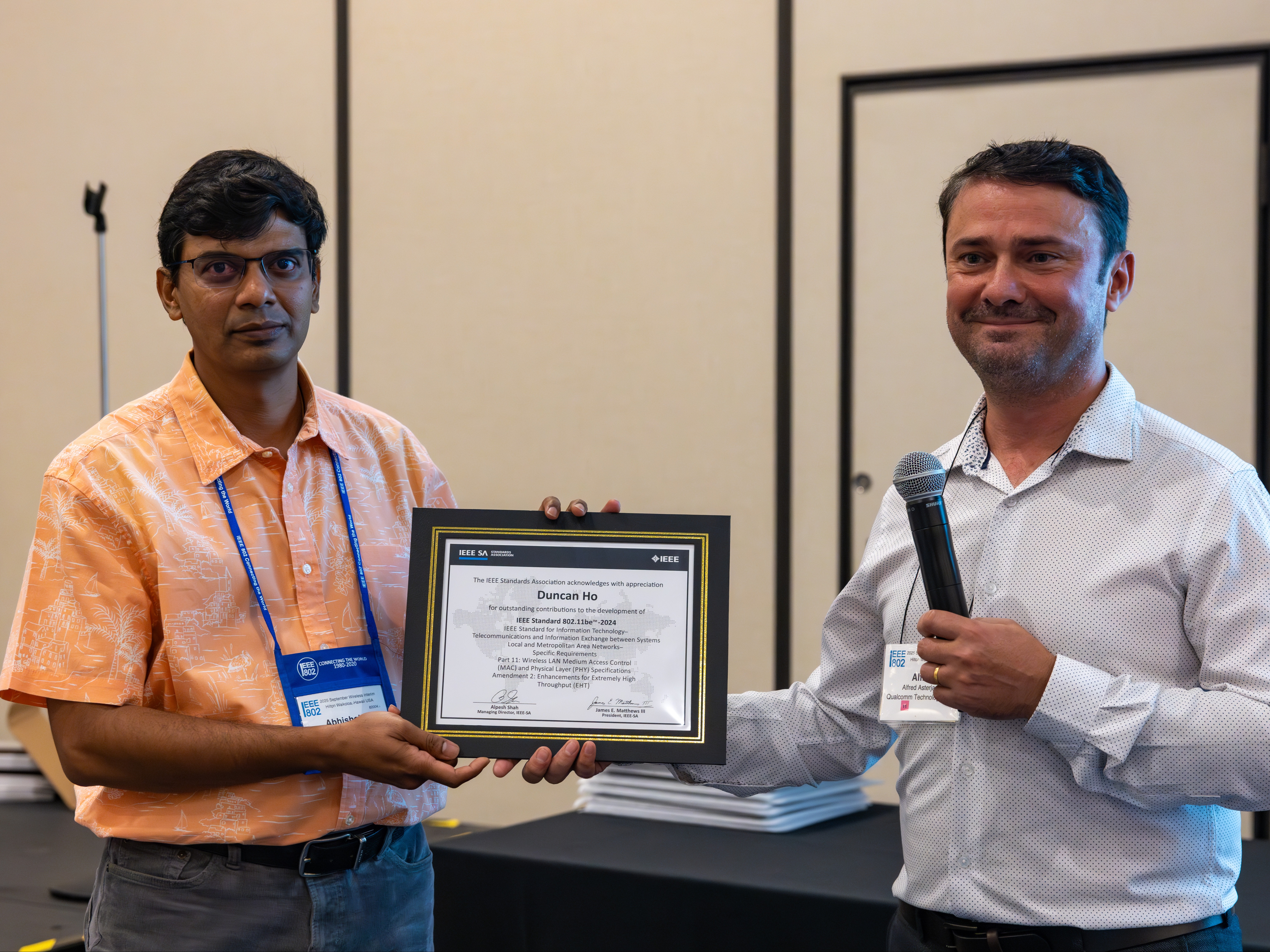Abhishek Patil on behalf of Duncan Ho