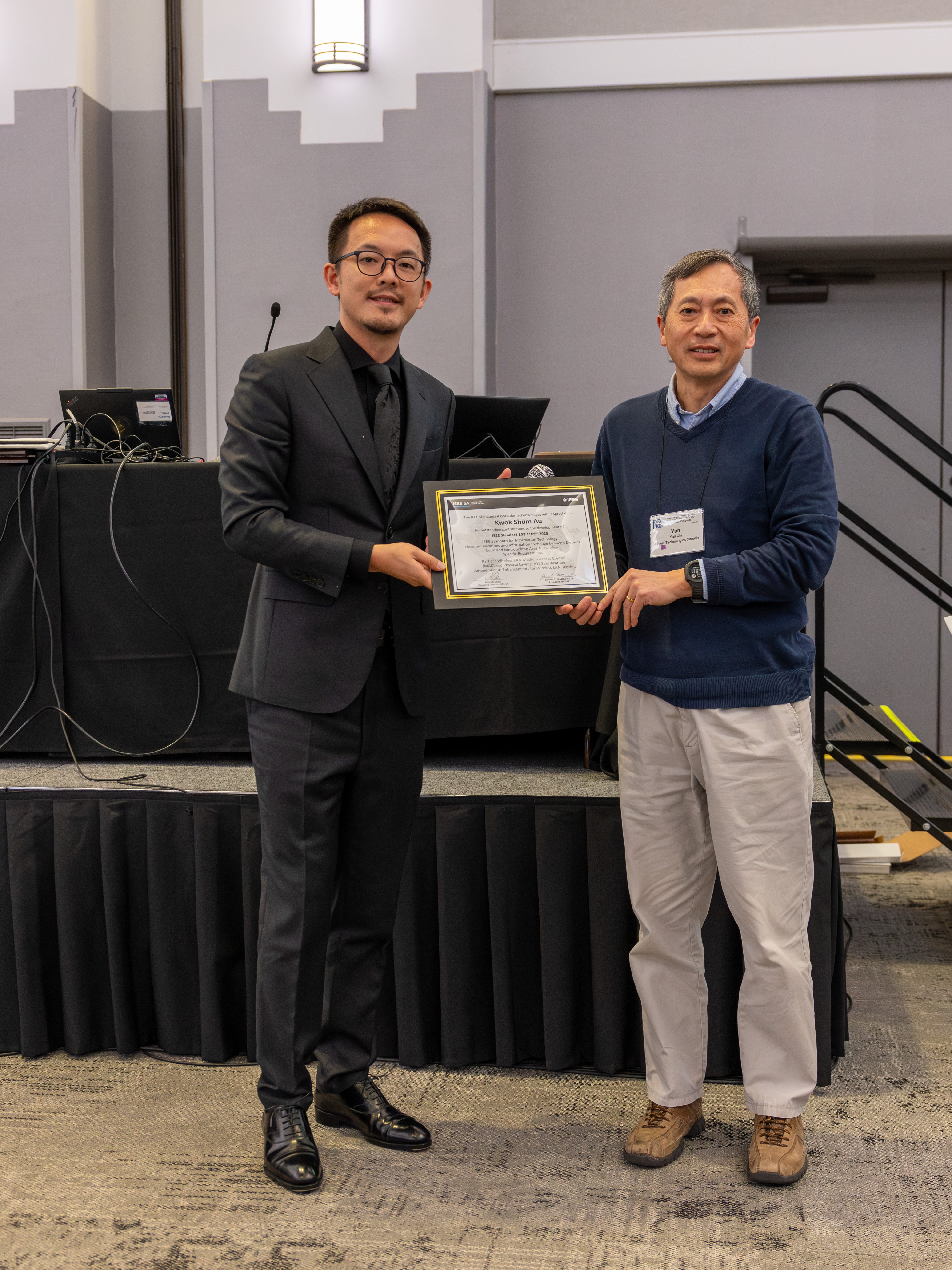 Yan Xin on behalf of Edward Au